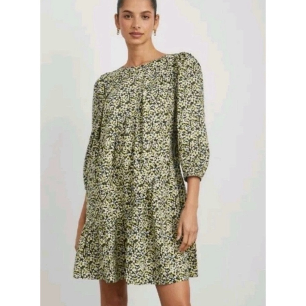 RAILS | Louise Chrysanthemum Ditsy Floral Tiered Cottage Boho Dress Sz. Small - Picture 1 of 6